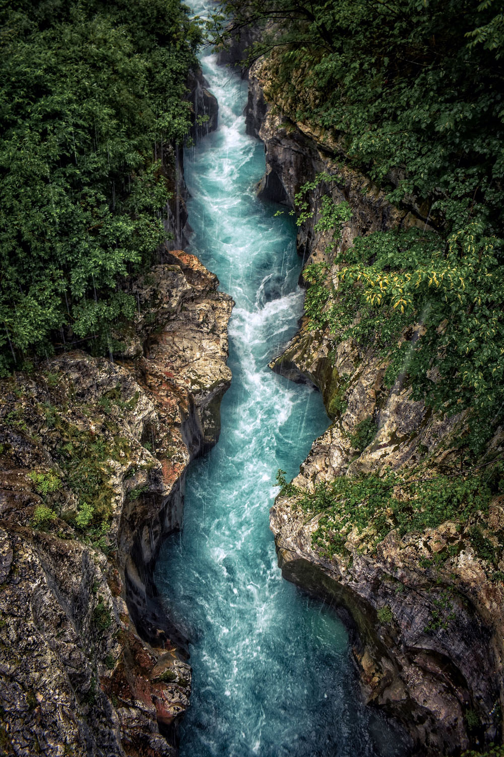 River between rocks